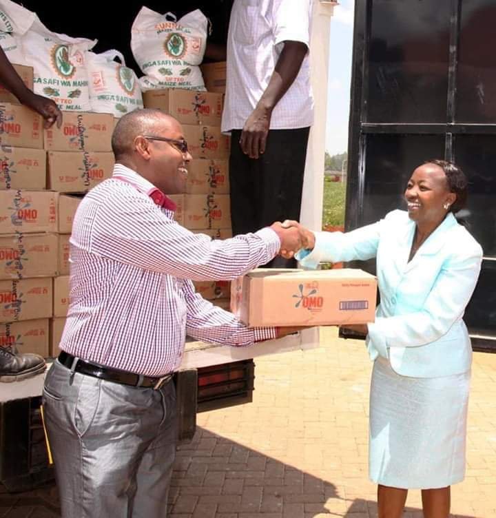 Did Rachael Ruto donate Omo to Turkana hunger victims?  