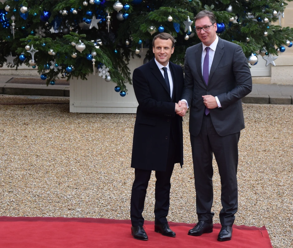 Makron je prethodno zakazanu posetu Srbiji odložio zbog unutrašnjih nemira u Francuskoj