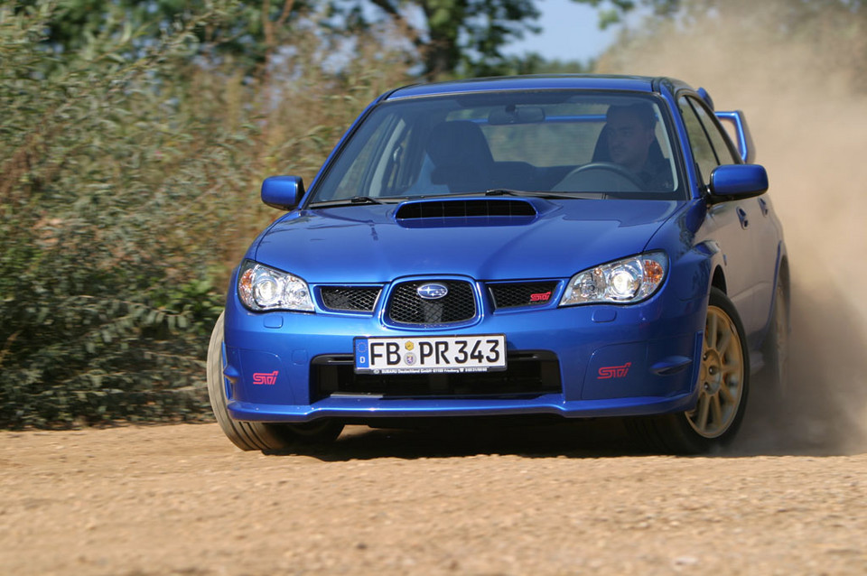 Lancer EVO IX kontra Impreza WRX STi, Audi RS4 i Porsche