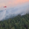 Deliblatska peščara gašenje požara iz helikoptera