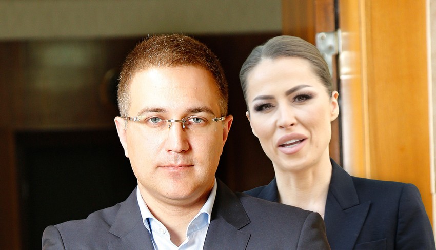 Nebojša Stefanović i Dijana Hrkalović