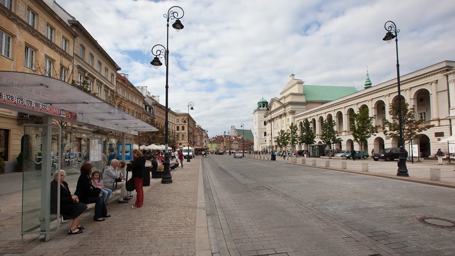 Krakowskie Przedmieście, część Traktu Królewskiego