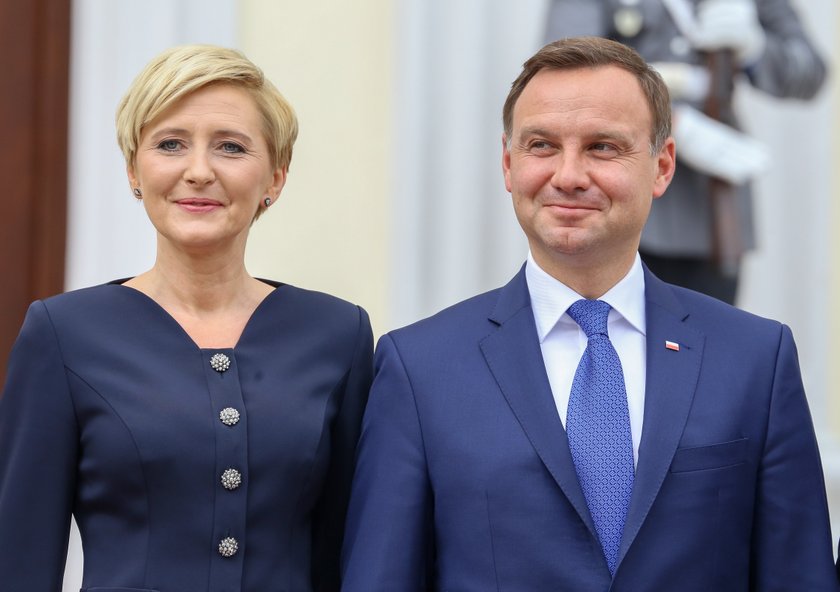 Andrzej Duda z żoną