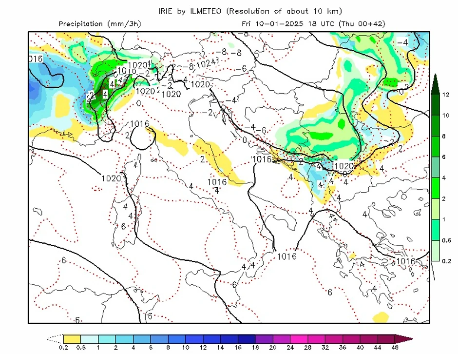 Kiša danas prelazi u susnežicu i sneg