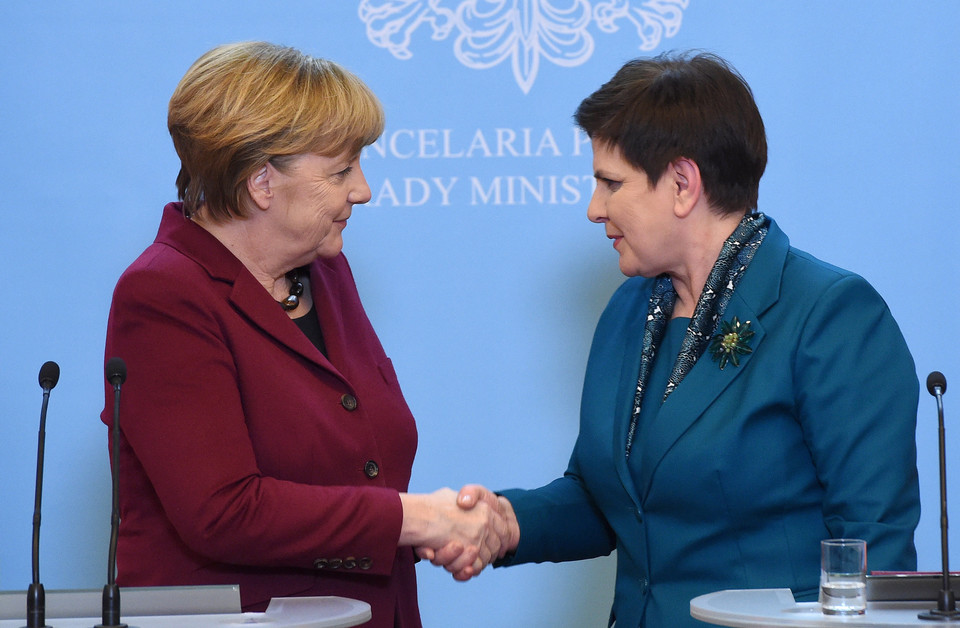 Angela Merkel i Beata Szydło