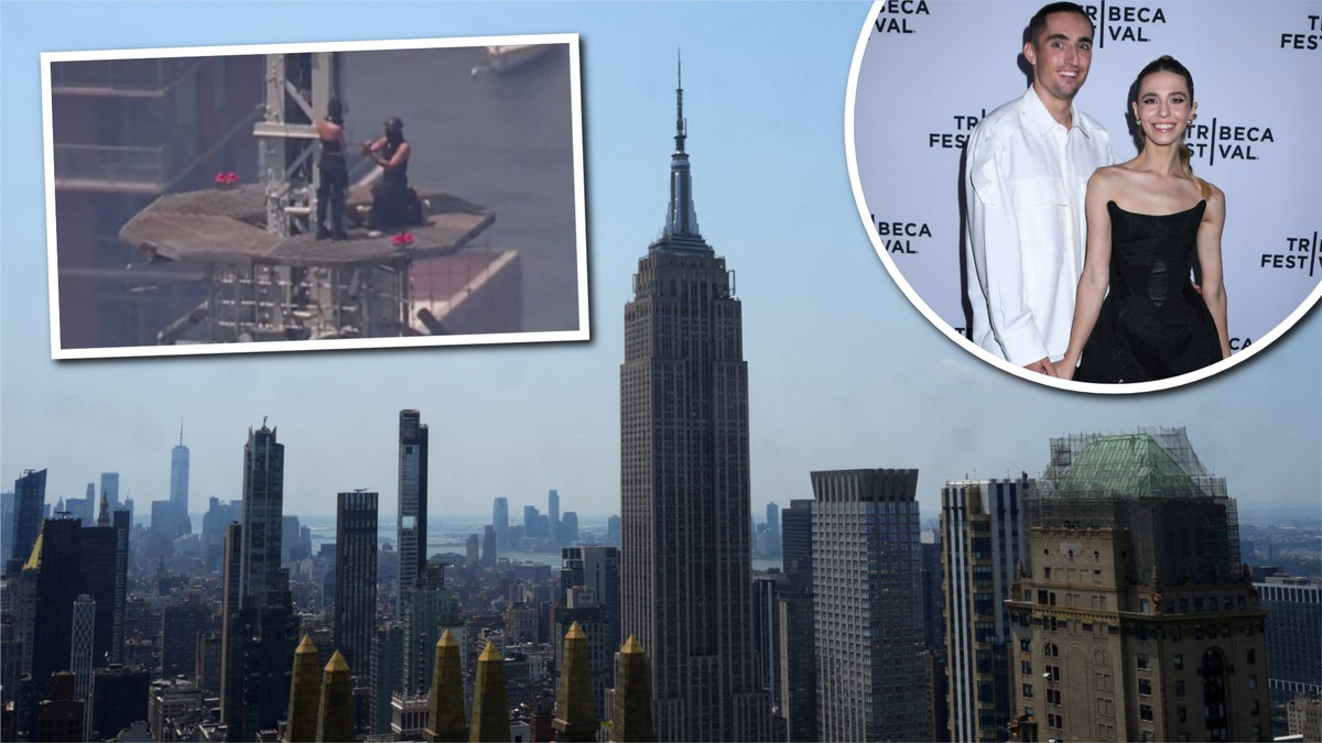 Weszli na szczyt Empire State Building i zaręczyli się. Romantyczny moment przerwała policja