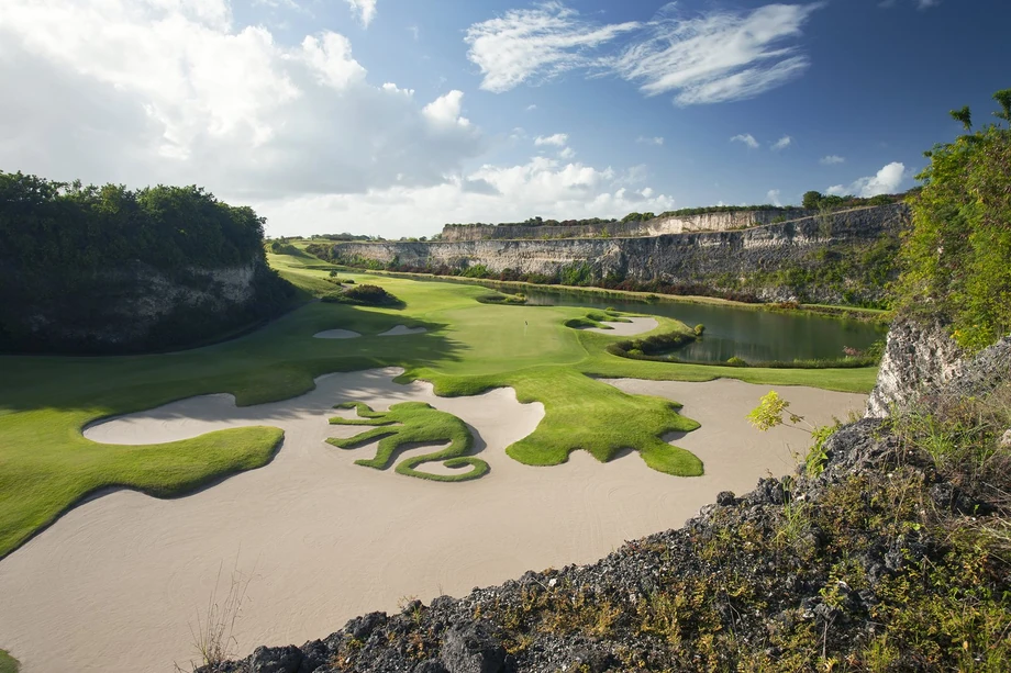 Green Monkey Golf Course Barbados, Karaiby 