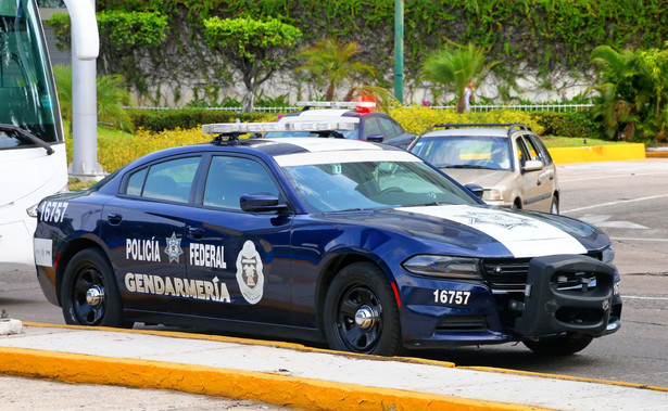 Radiowóz meksykańskiej policji