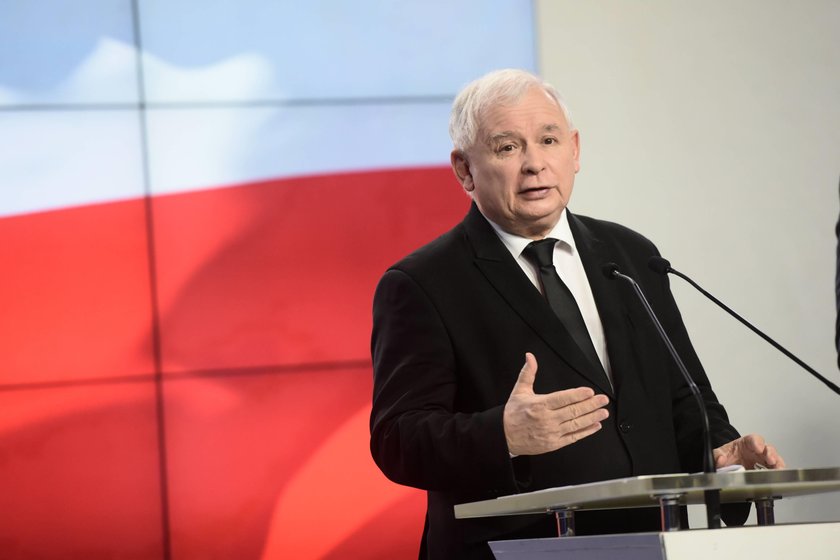 Prezes PiS Jarosław Kaczyński