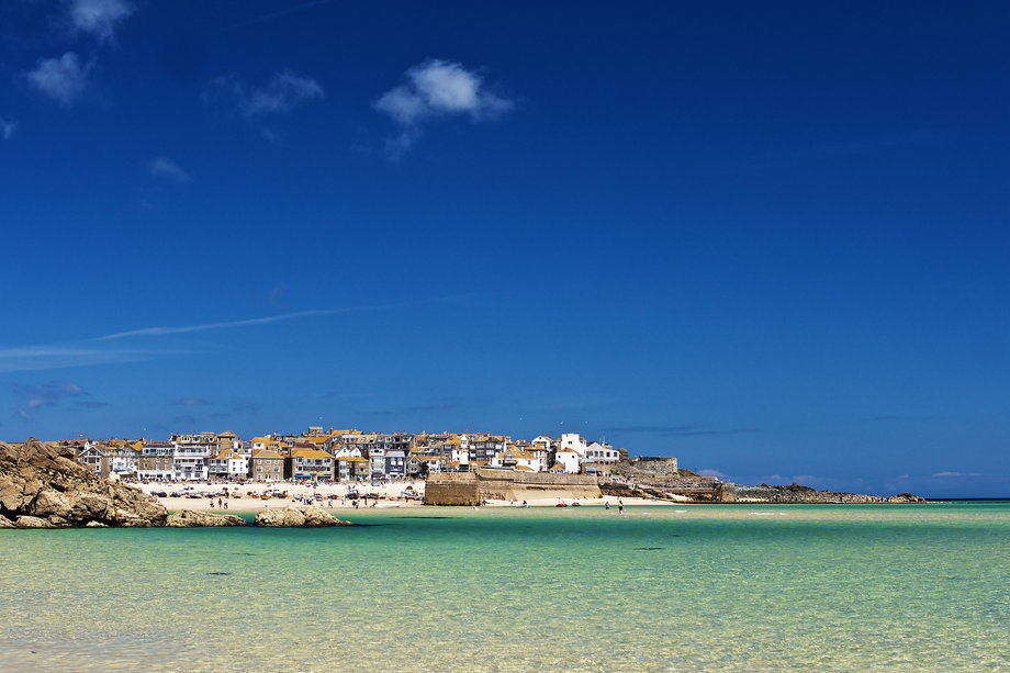 7. Porthminster Beach — St. Ives, Cornwall: "Beautiful unspoilt area with golden sand as far as you can see," one user wrote. With "lots of surfers" out in the summer, it's an ideal spot to take to the waves.