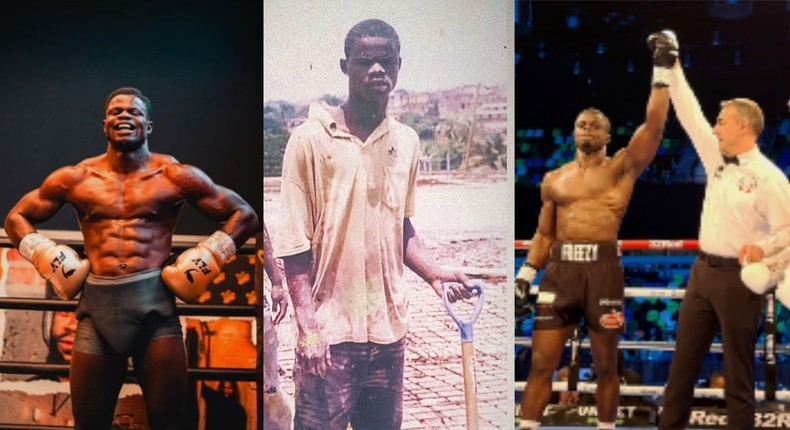 Freezy MacBones goes from mason in Ghana to pro boxer in UK