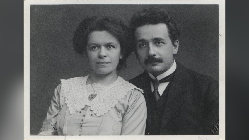 Mileva i Albert Ajnštajn