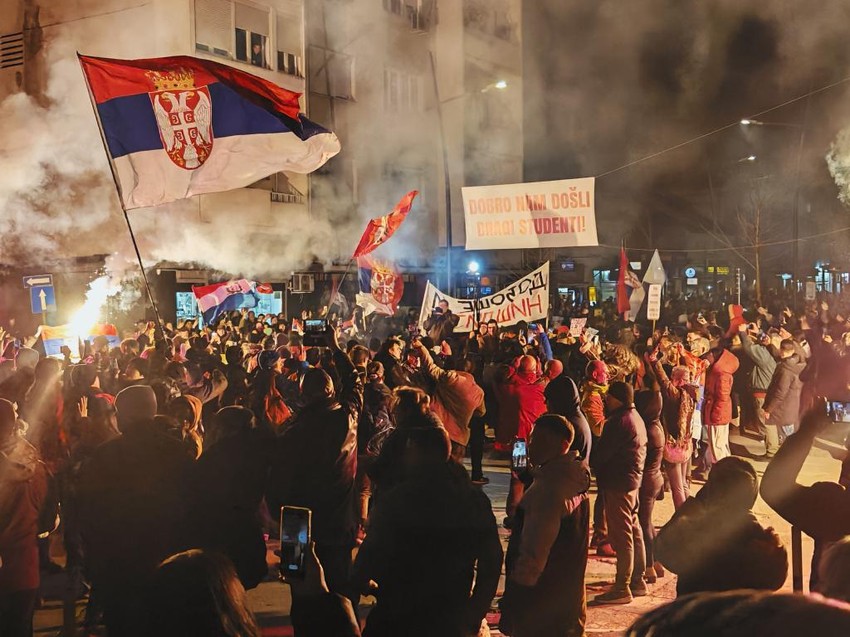 Studenti stigli u Aleksinac