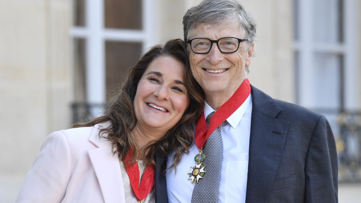 Bil Gejts sa bivšom suprugom