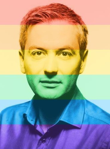 tęczowy Robert Biedroń