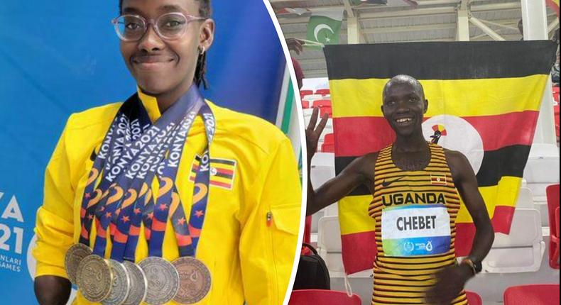 Kukundakwe and Chebet have so far bagged 8 medals in Turkey