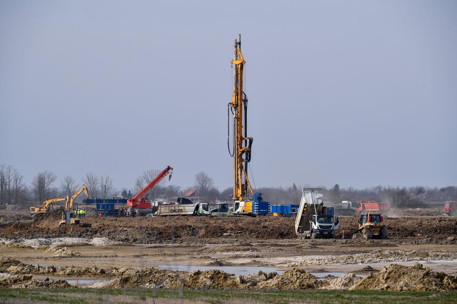 Környezetvédelmi szempontok miatt leállhat a kínai akkumulátorgyár építése Debrecenben / Fotó: MTI/Czeglédi Zsolt