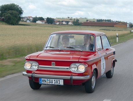 NSU 1200 TT bei der Donau Classic im Einsatz