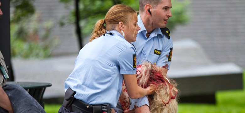 Akcja ratunkowa po eksplozji w Oslo
