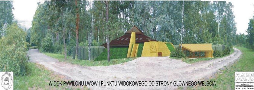 Nowa lwiarnia w ZOO w Gdańsku - wizualizacja