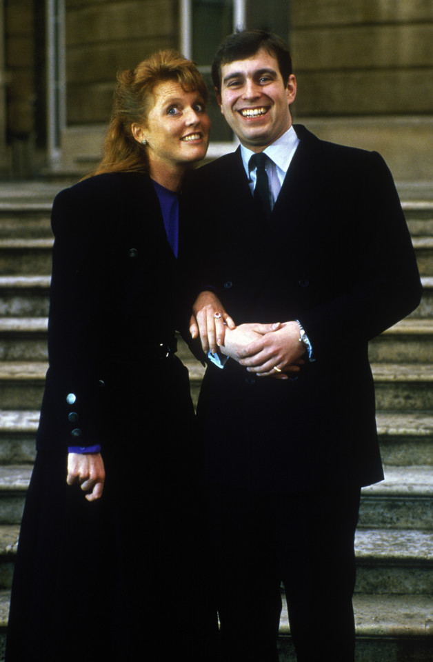 Sarah Ferguson i książę Andrzej