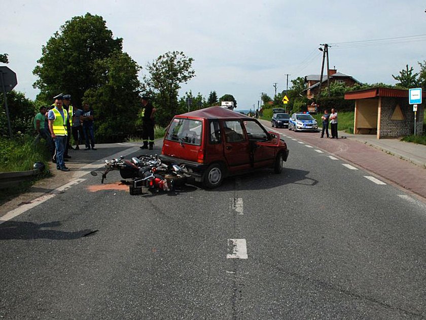 Wypadek w Majscowej