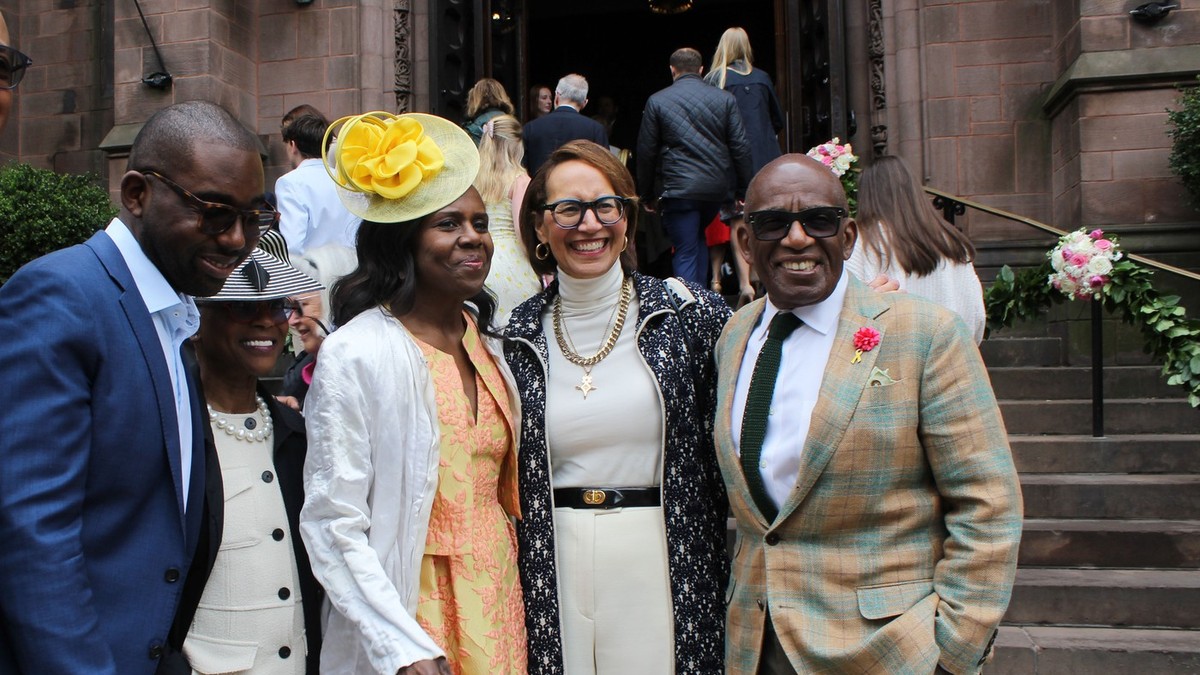 Al Roker sa porodicom