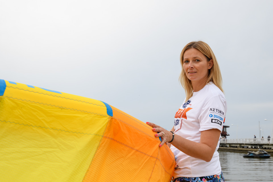 Gwiazdy na zawodach w kitesurfingu: Odeta Moro 