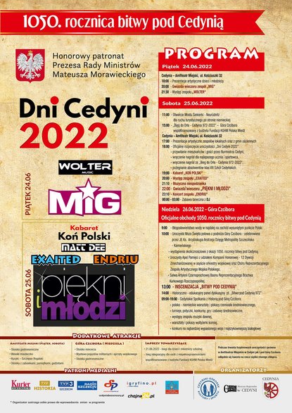 Program Dni Cedyni 2022