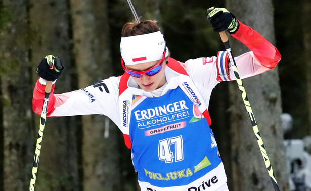 PŚ w biathlonie: 21. miejsce Hojnisz w biegu na dochodzenie. Polka spadła w klasyfikacji generalnej