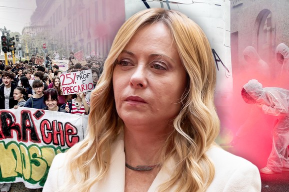 NASILNO UČEŠĆE NA DEMONSTRACIJAMA POSTAJE KRIVIČNO DELO! Đorđa Meloni menja zakon nakon tuča i pljački u Italiji: Pljuštaće zatvorske i novčane kazne