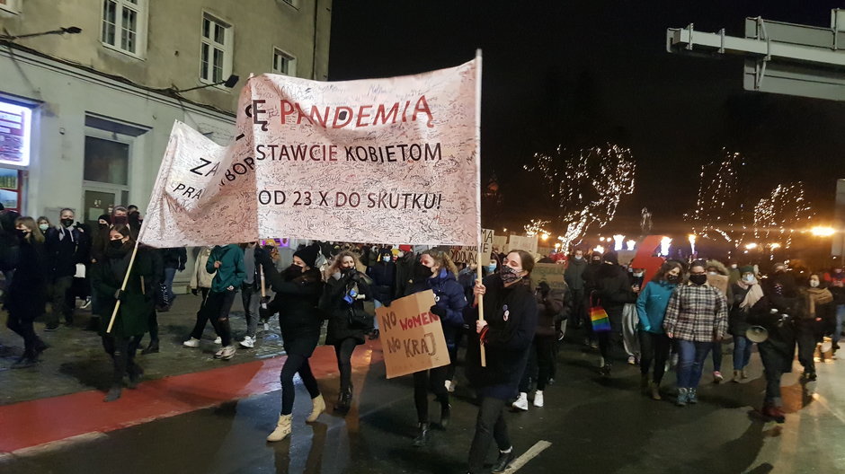 27 stycznia, protest w Gdańsku