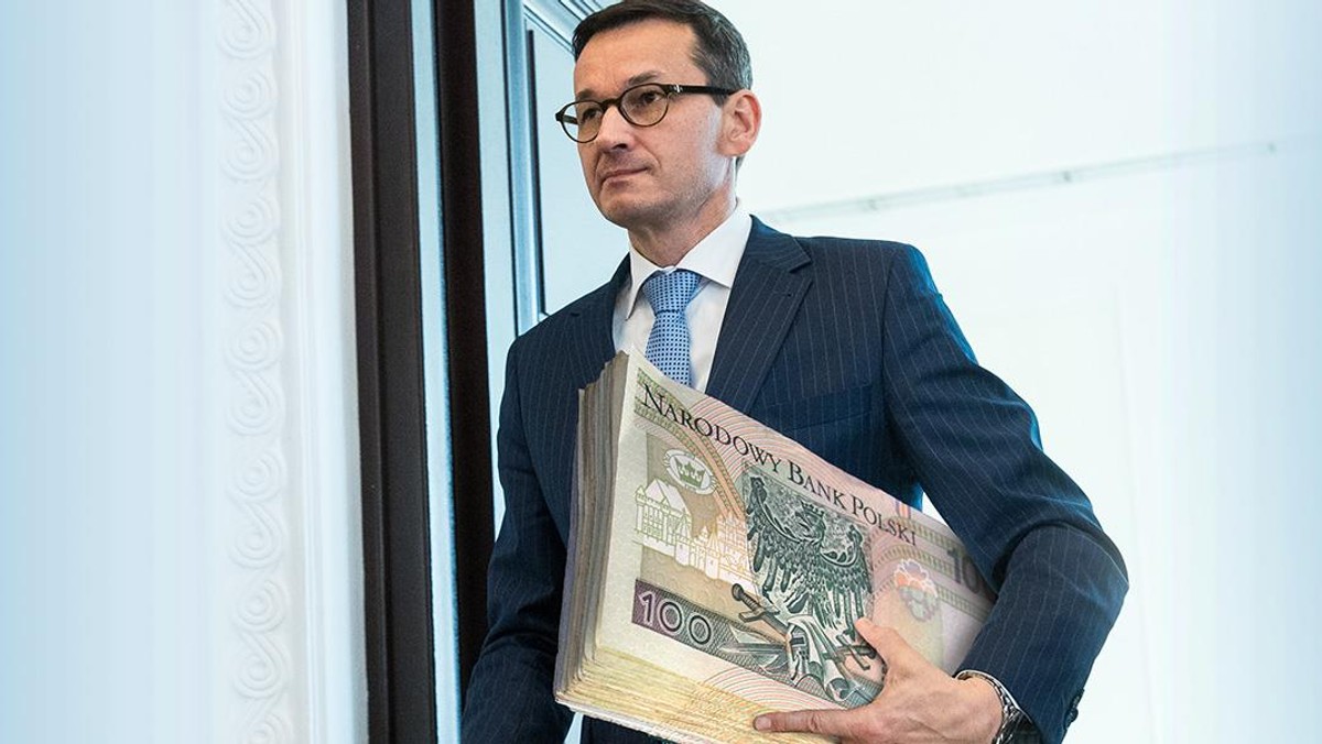 Mateusz Morawiecki pieniądze kasa podatki