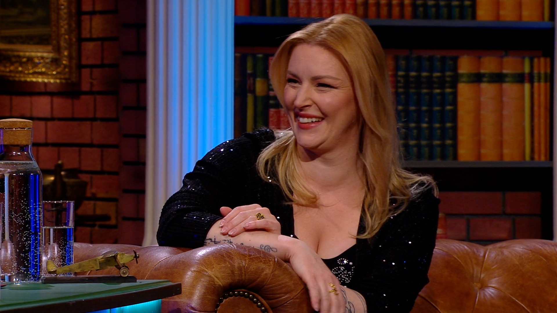 Talkšou Petra Marcina Neskoro večer - Barbora Švidraňová.