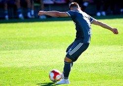 Liga Konferencji: Lechia Gdańsk pokonała Akademiję Pandev i awansowała do kolejnej rundy