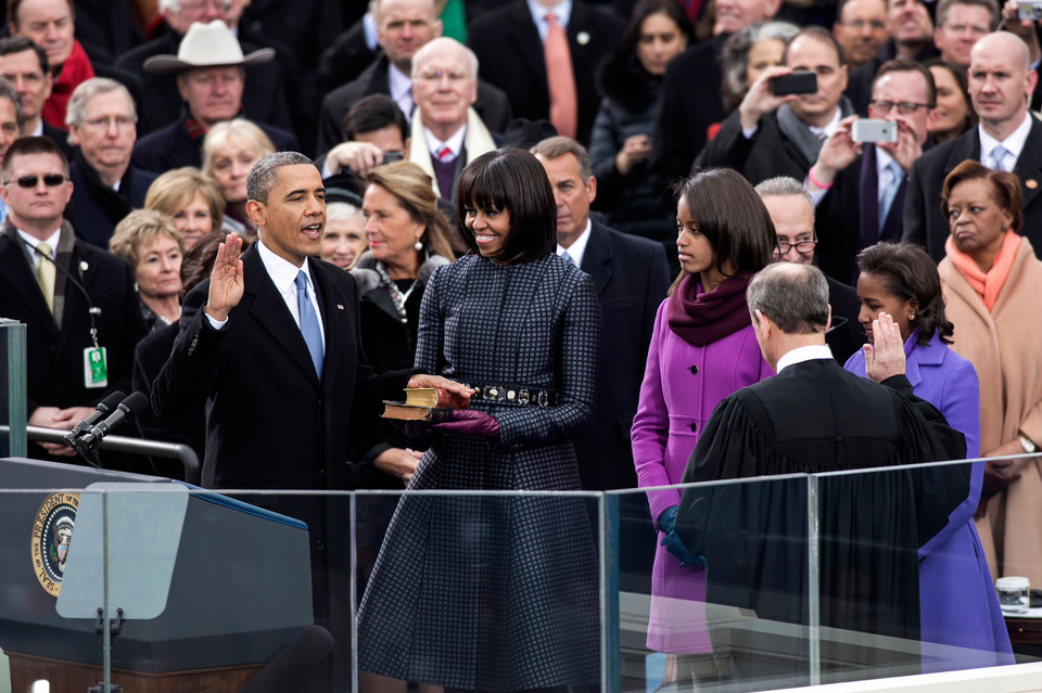 Zaprzysiężenie Baracka Obamy w 2013 r.