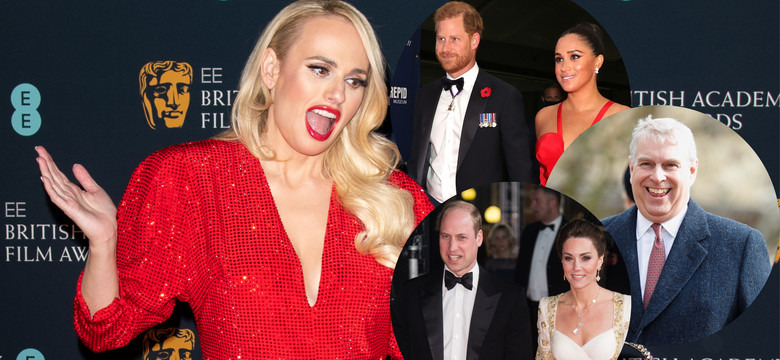 Zakpiła z Harry'ego i Meghan na gali BAFTA 2022. Oberwało się też księciu Andrzejowi