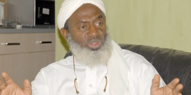 Islamic cleric, Sheikh Gumi.