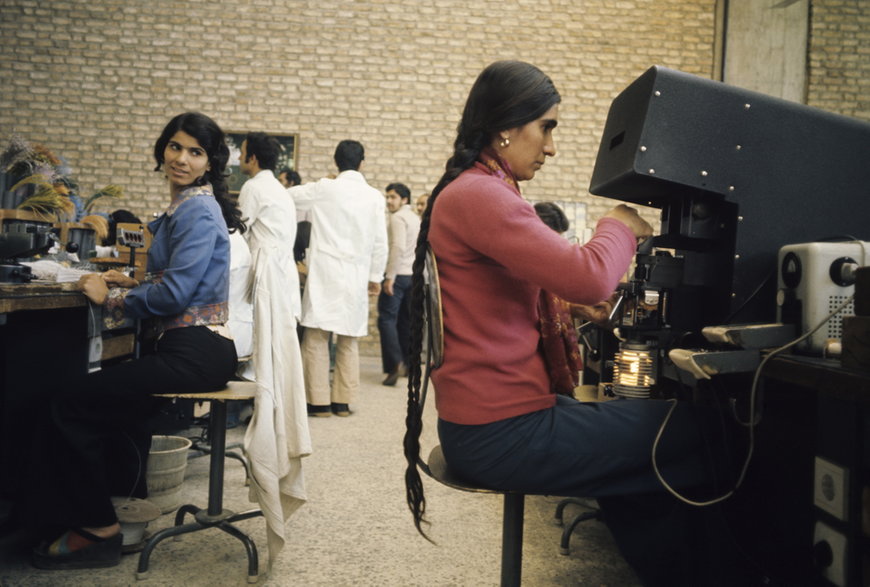 Iranki w pracy, 1975 r.