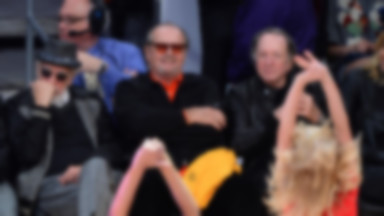 Jack Nicholson doskonale się bawi na meczu Lakers