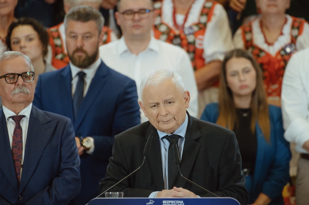 Jarosław Kaczyński w Elblągu