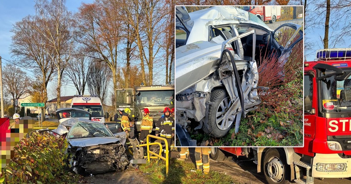 Tragedia na Pomorzu. 38-latek zginął na miejscu, kobieta w ciężkim stanie