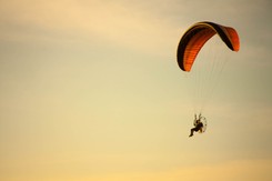 Paralotniarz zginął w okolicach Nidzicy