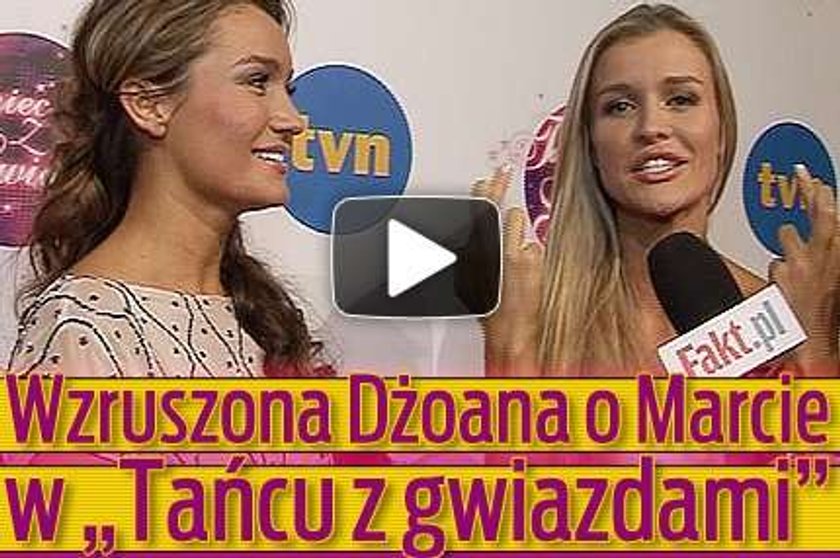 FILM. Wzruszona Dżoana o Marcie w "Tańcu z gwiazdami"