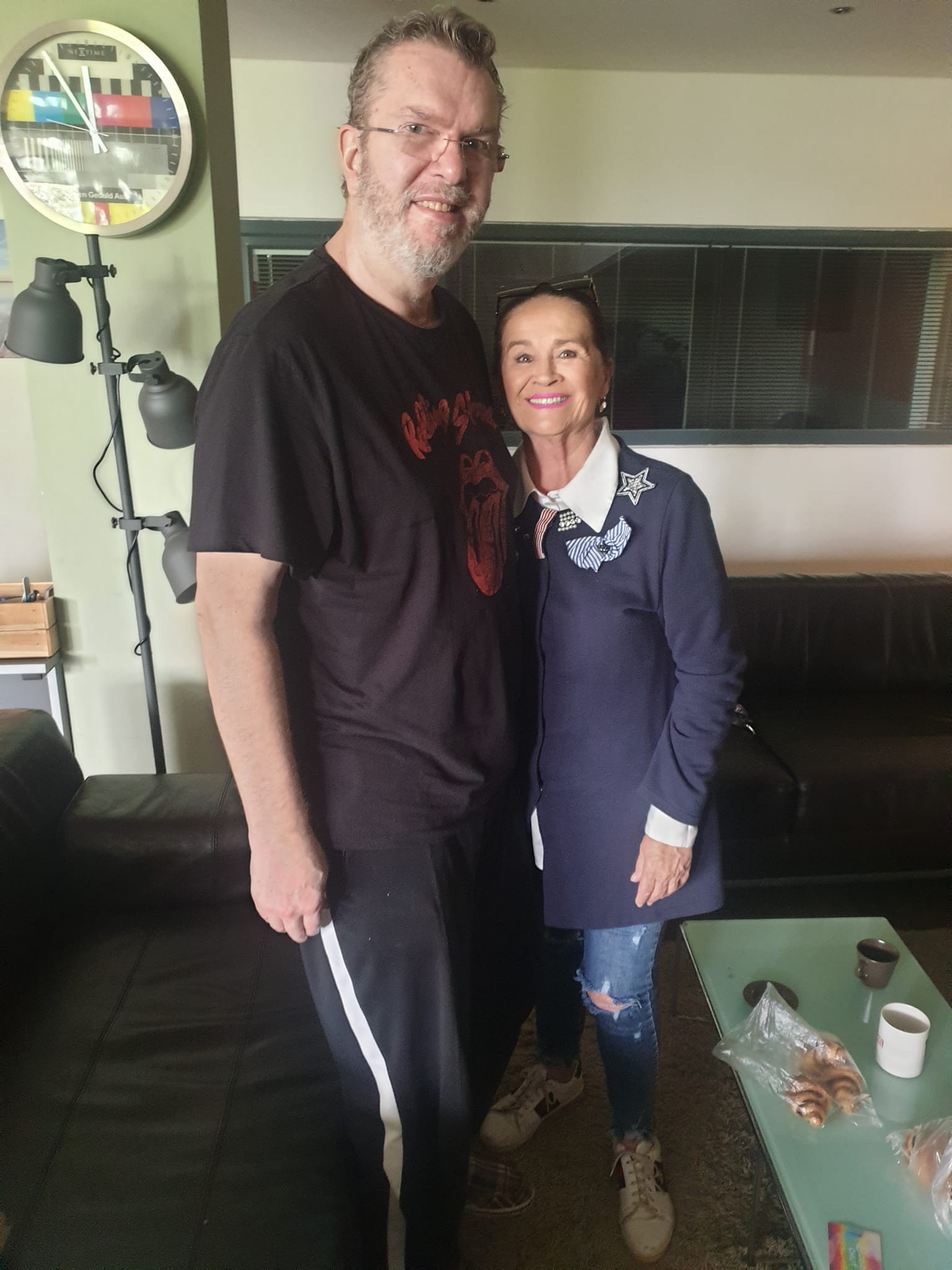 Herečka Hana Gregorová a spevák Richard Müller.