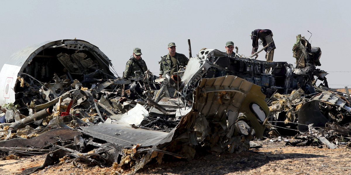 FSB jest pewne: na pokładzie Airbusa A321 wybuchła bomba