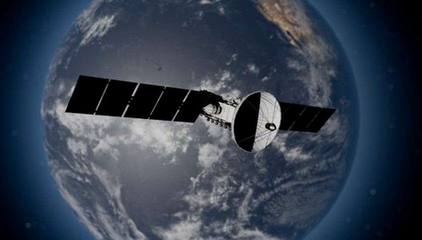 Satelit kruži oko Zemlje