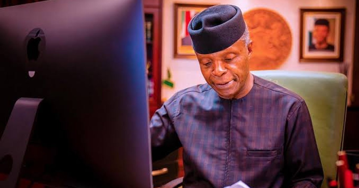 Ex-Nigerian VP Osinbajo to lead global effort on aid, finance, and sustainable development
