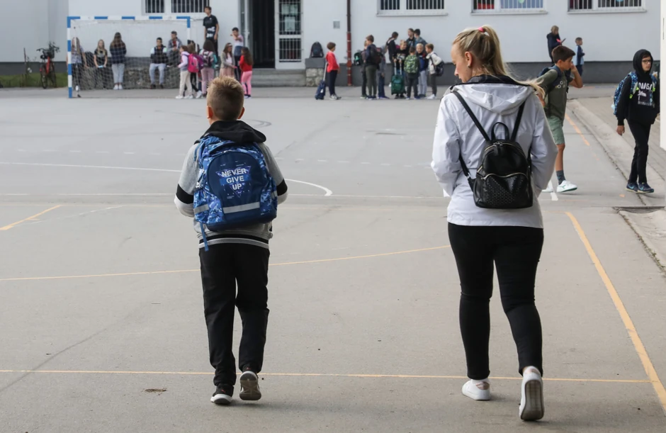 Počela školska godina u Hrvatskoj - Zagreb