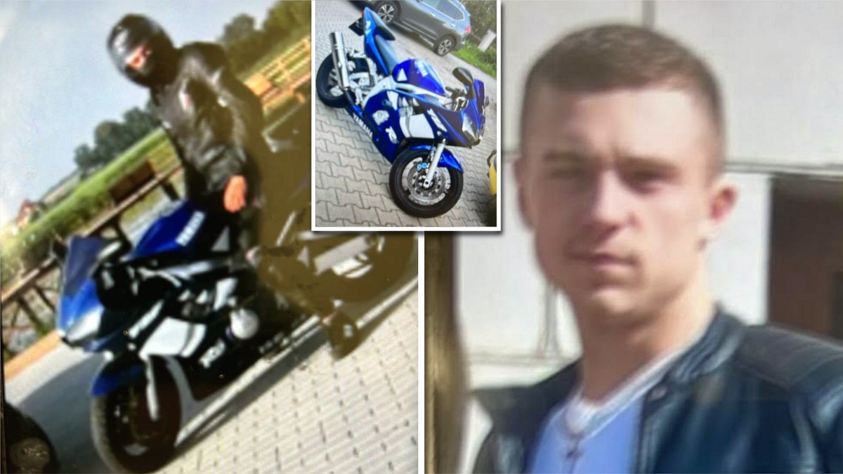Zaginął młody motocyklista. Był w drodze do Ostrołęki. "Prosimy o pilny kontakt"